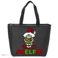 Christmas #Selfie Elf Tote Bag thumb 0