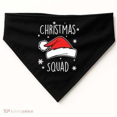 Christmas Squad USA-Made Doggie Bandana