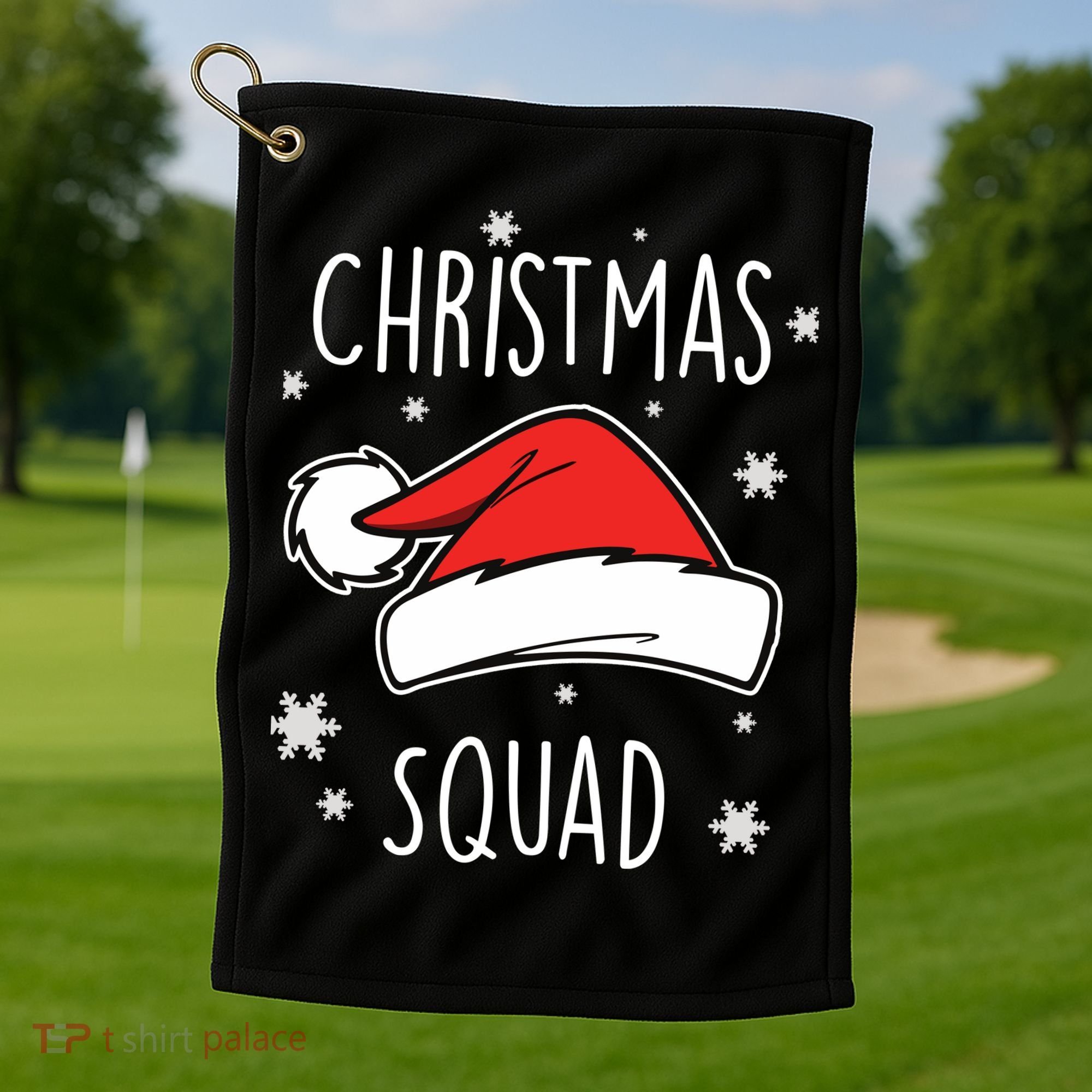 Christmas Squad Golf Towel