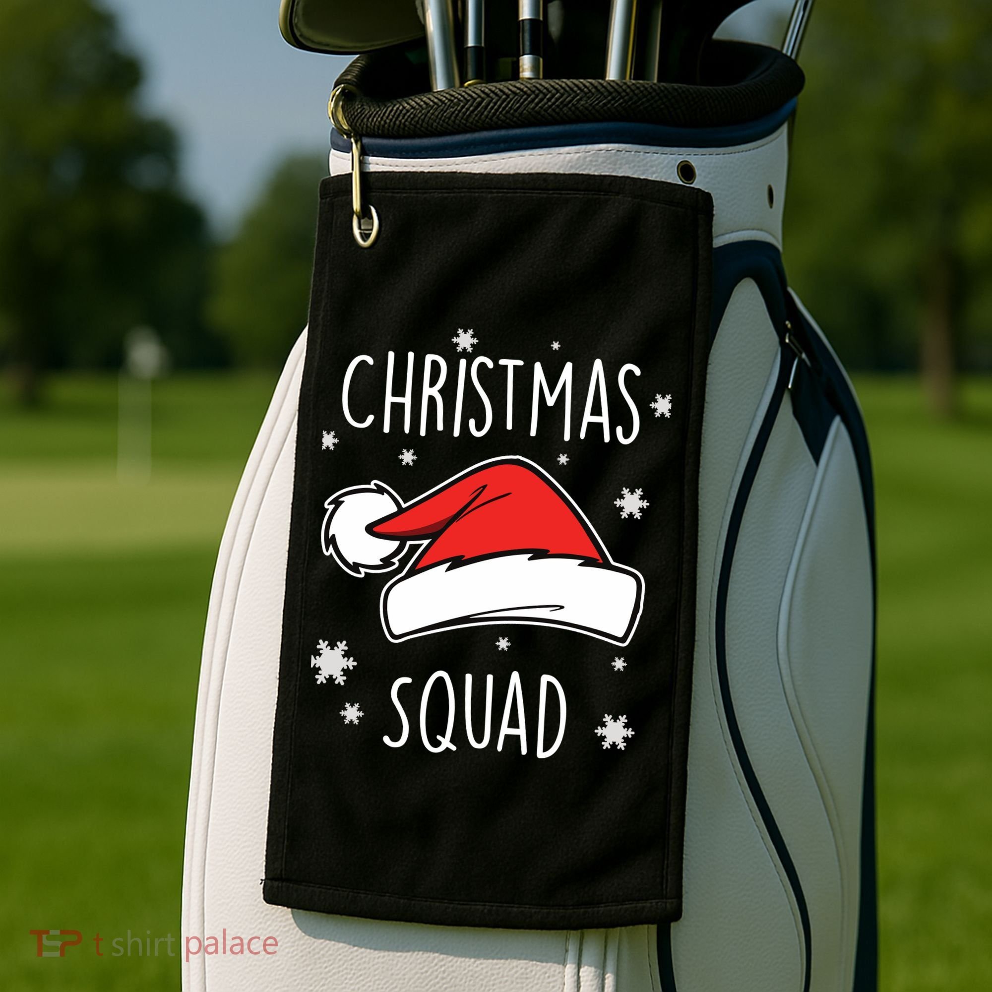 Christmas Squad Golf Towel