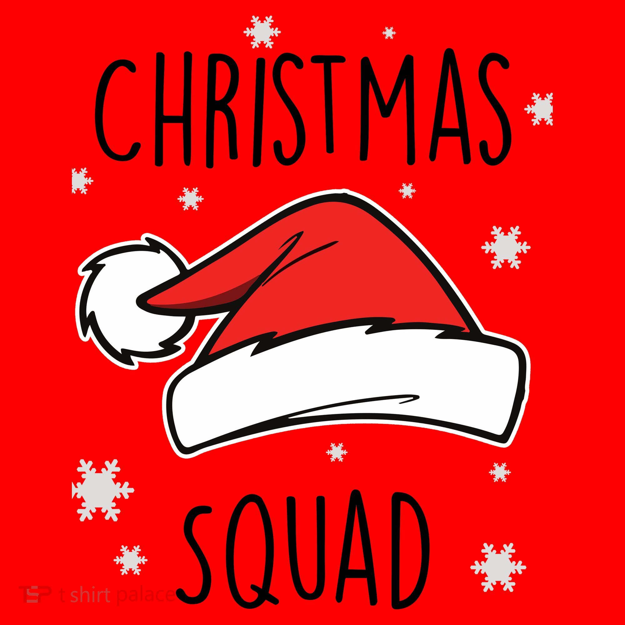 Christmas Squad Santa Hat