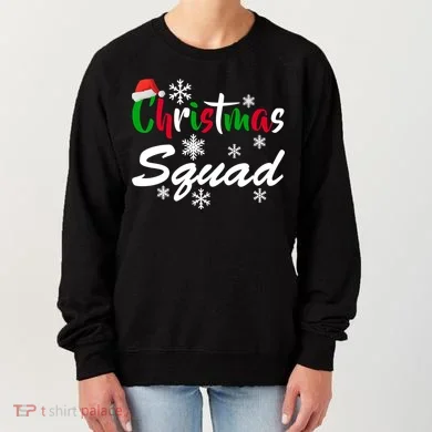 Christmas Squad Funny Women's Sweatshirt