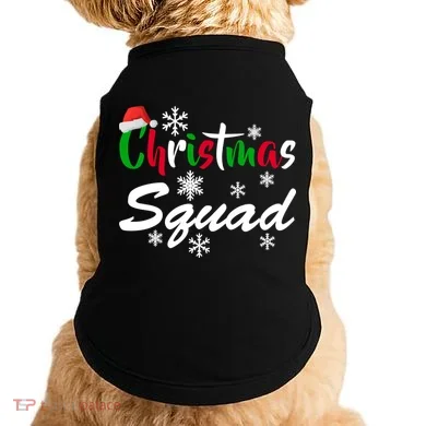 Christmas Squad Funny Doggie Tank