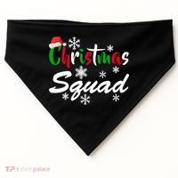 Christmas Squad Funny USA-Made Doggie Bandana thumb 0