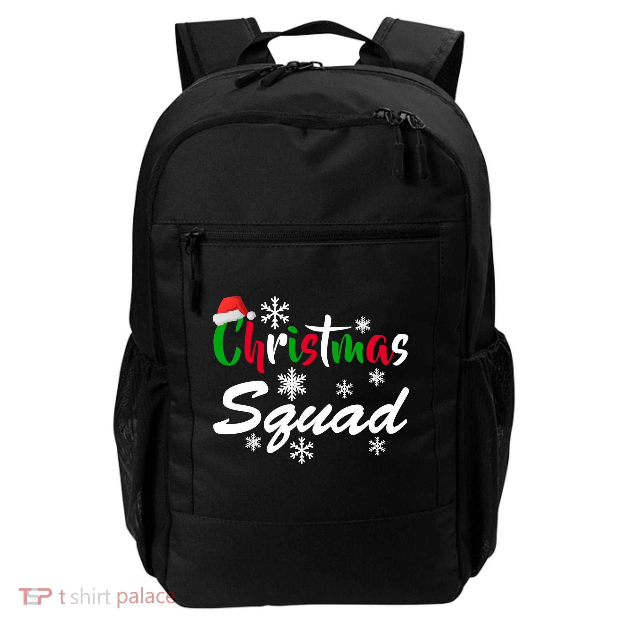 Christmas Squad Funny Backpack