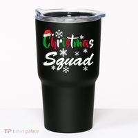 Christmas Squad Funny Tumbler thumb 0