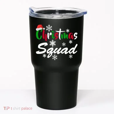 Christmas Squad Funny Tumbler