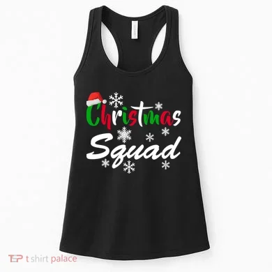 Christmas Squad Funny Women's Tank Top