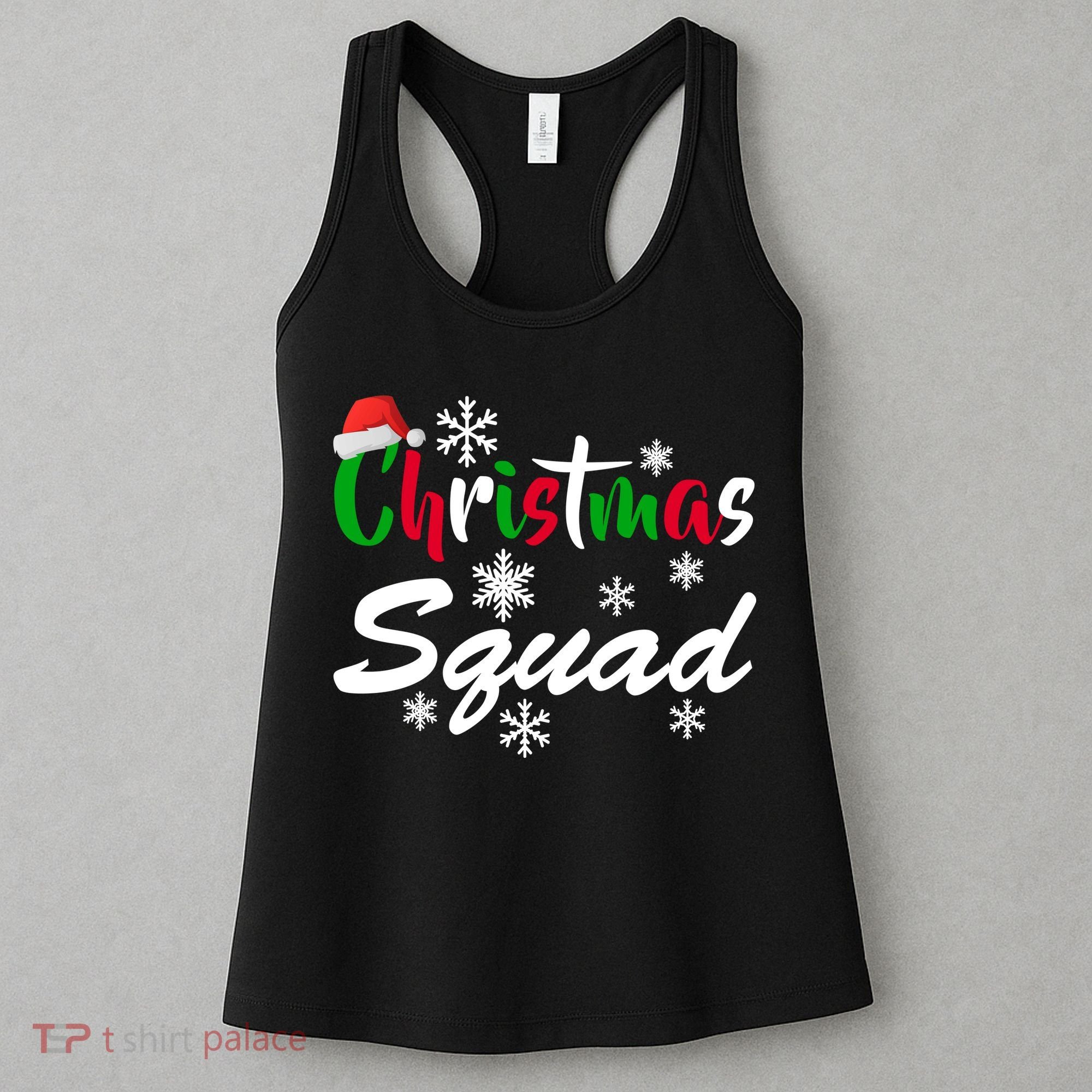 Christmas Squad Funny Women's Tank Top