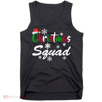 Christmas Squad Funny Tank Top