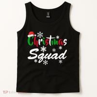 Christmas Squad Funny Tank Top thumb 2