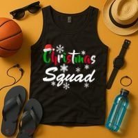 Christmas Squad Funny Tank Top thumb 4