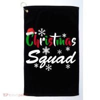 Christmas Squad Funny Golf Towel thumb 0