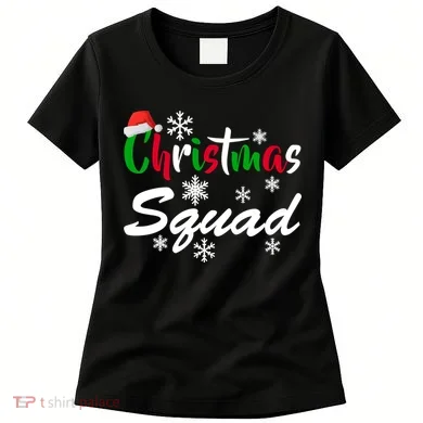 Christmas Squad Funny Women's T-Shirt