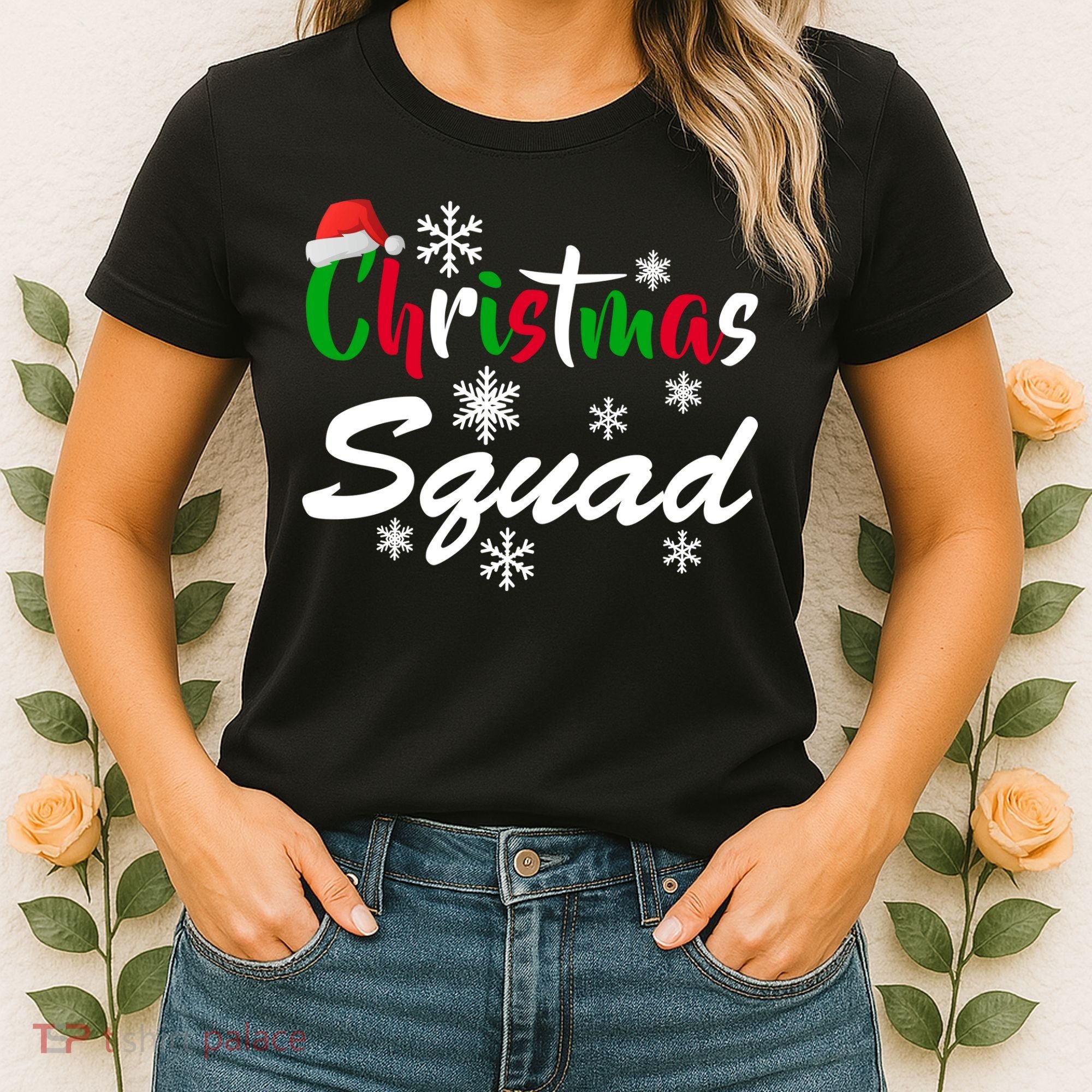 Christmas Squad Funny Women's T-Shirt