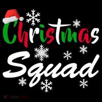 Christmas Squad Funny Women's T-Shirt thumb 6