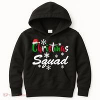 Christmas Squad Funny Kids Hoodie thumb 0