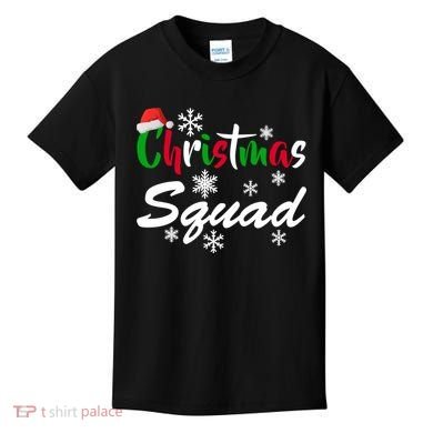 Christmas Squad Funny Kids T-Shirt
