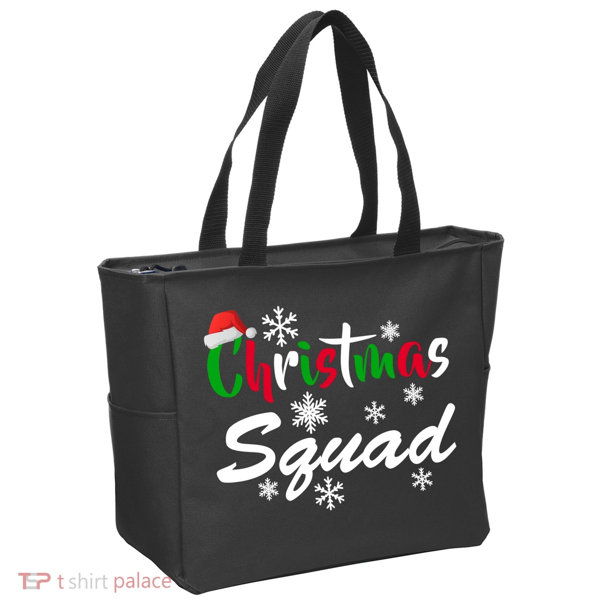 Christmas Squad Funny Tote Bag