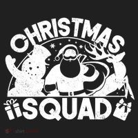 Christmas Squad Matching Family Christmas Golf Towel thumb 3