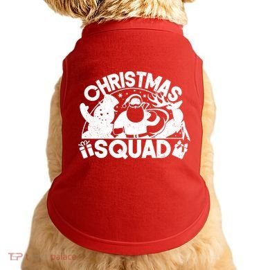 Christmas Squad Matching Family Christmas Doggie Tank