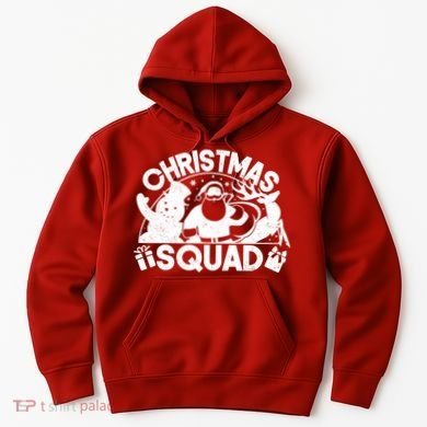 Christmas Squad Matching Family Christmas Hoodie