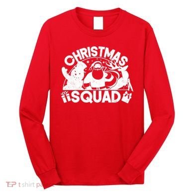 Christmas Squad Matching Family Christmas Long Sleeve Shirt