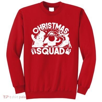Christmas Squad Matching Family Christmas Sweatshirt