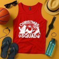 Christmas Squad Matching Family Christmas Tank Top thumb 4
