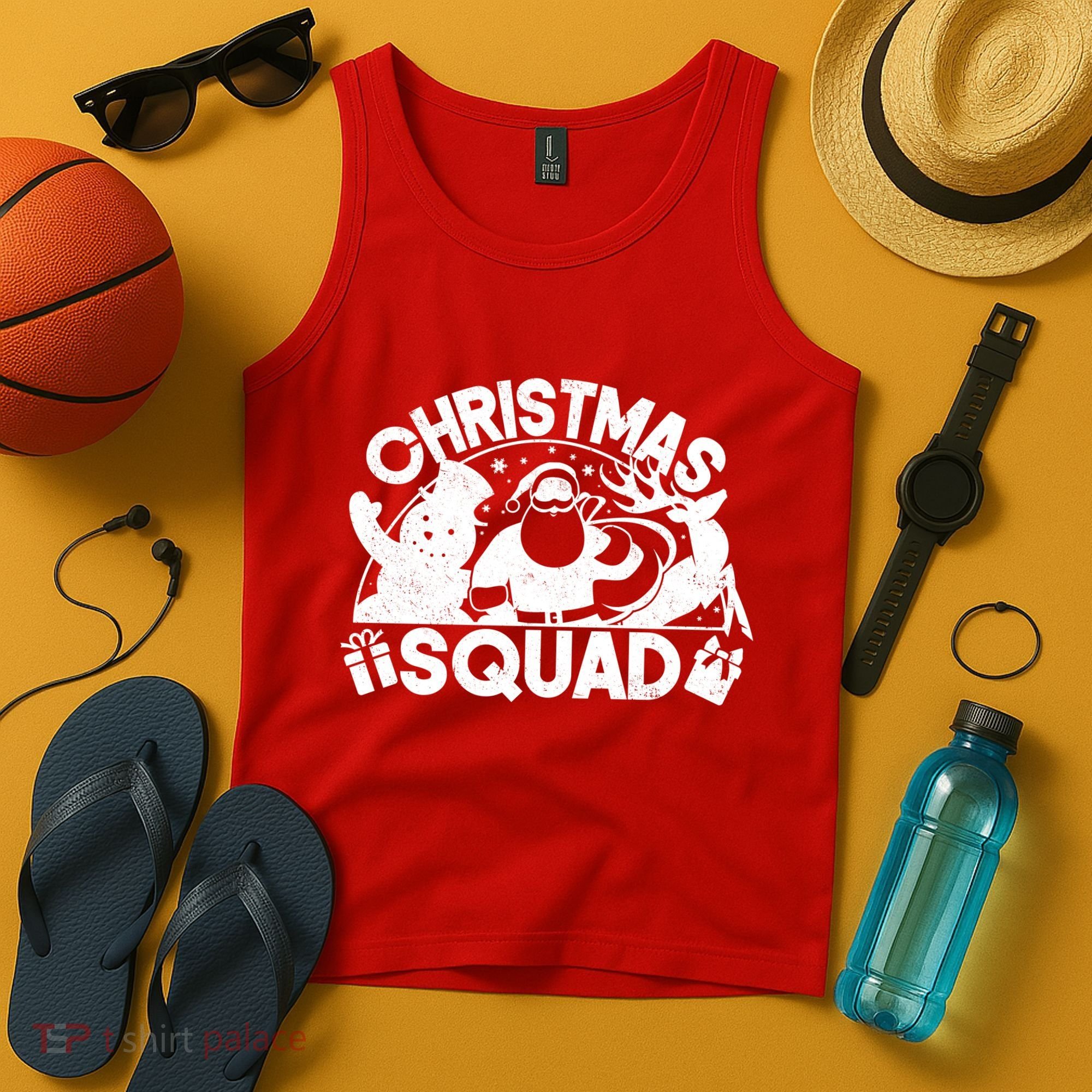 Christmas Squad Matching Family Christmas Tank Top