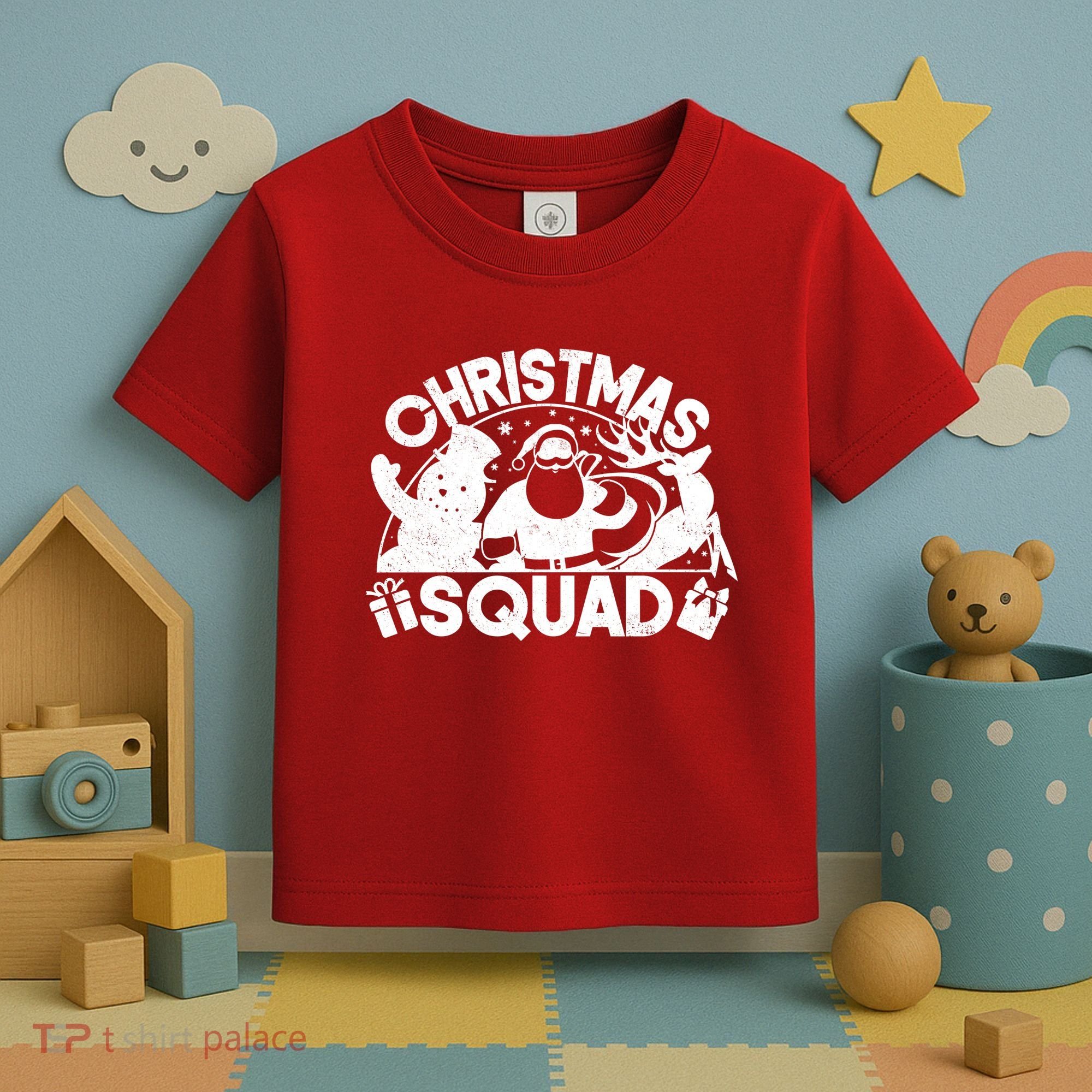Christmas Squad Matching Family Christmas Toddler T-Shirt