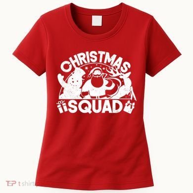 Christmas Squad Matching Family Christmas Women's T-Shirt