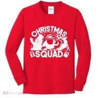 Christmas Squad Matching Family Christmas Kids Long Sleeve Shirt thumb 0