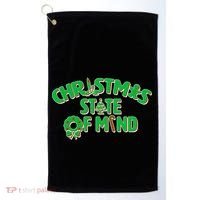 Christmas State of Mind Golf Towel thumb 0