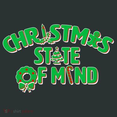 Christmas State of Mind Tall T-Shirt