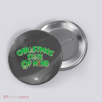 Christmas State of Mind Button