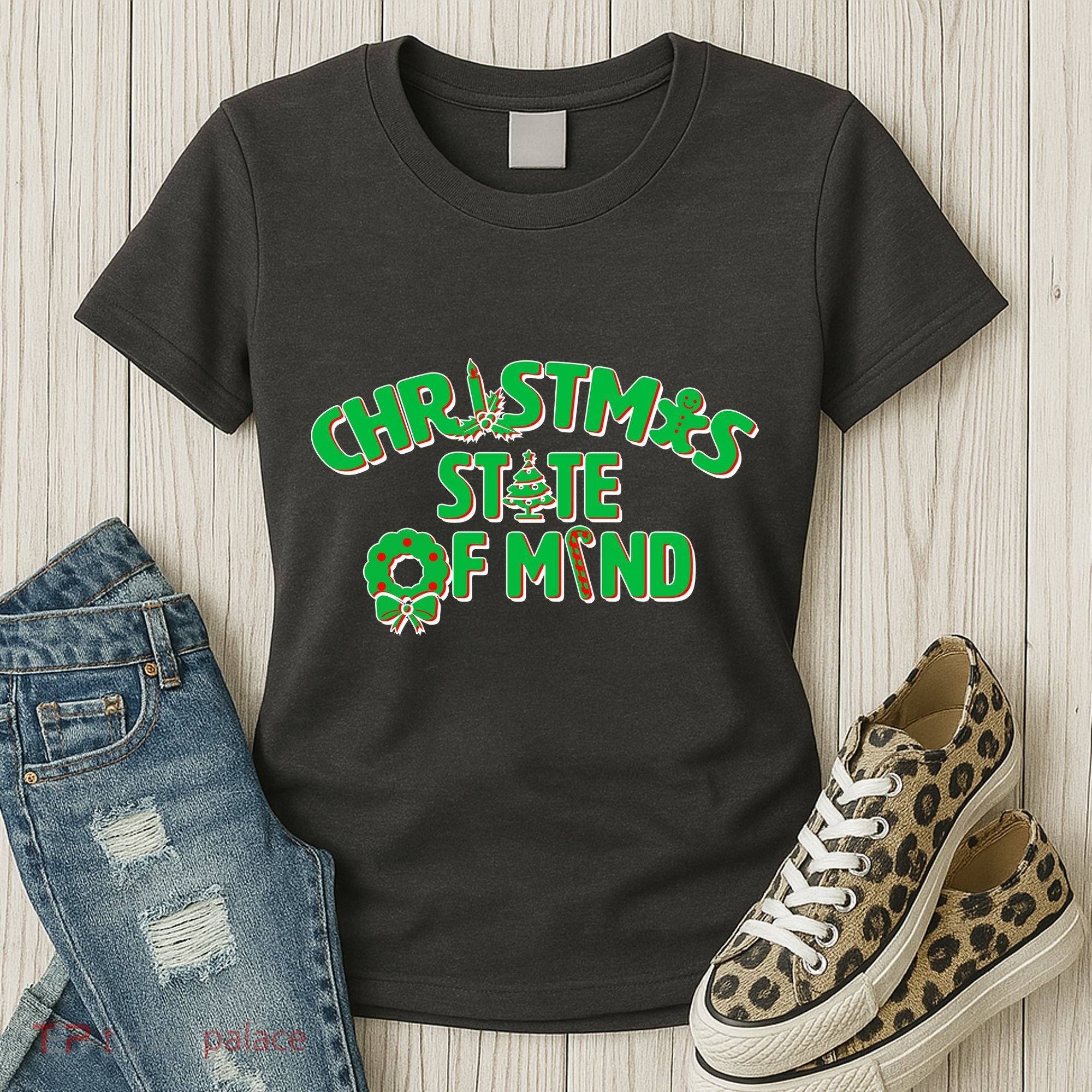 Christmas State of Mind Women's T-Shirt