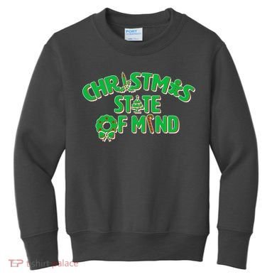 Christmas State of Mind Kids Sweatshirt