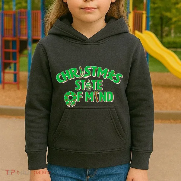 Christmas State of Mind Kids Hoodie