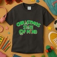 Christmas State of Mind Kids T-Shirt thumb 3