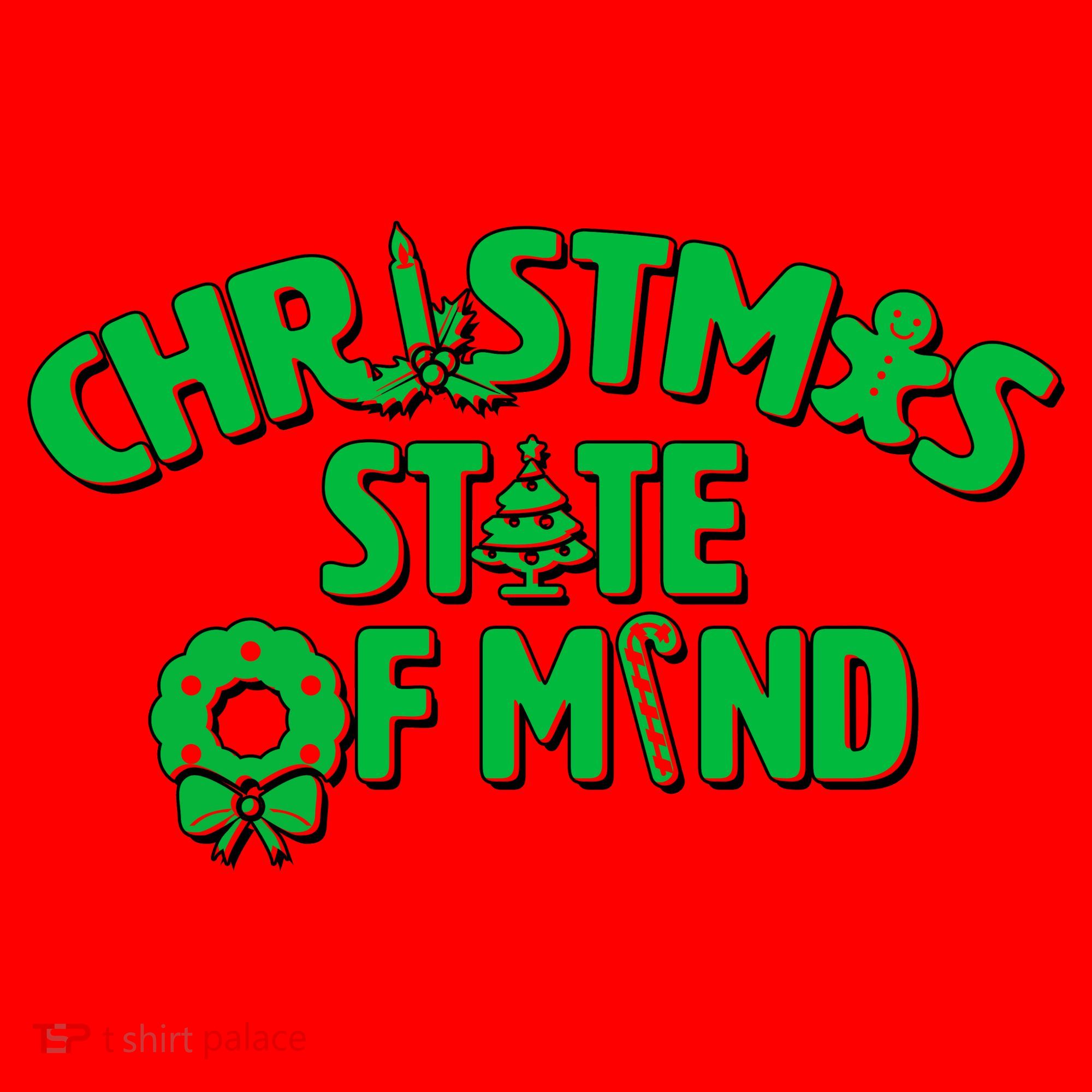 Christmas State of Mind Santa Hat