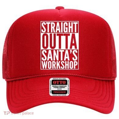 Christmas Straight Outta Santa's Workshop Hat