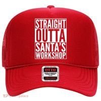 Christmas Straight Outta Santa's Workshop Hat thumb 0