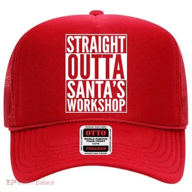 Christmas Straight Outta Santa's Workshop Hat