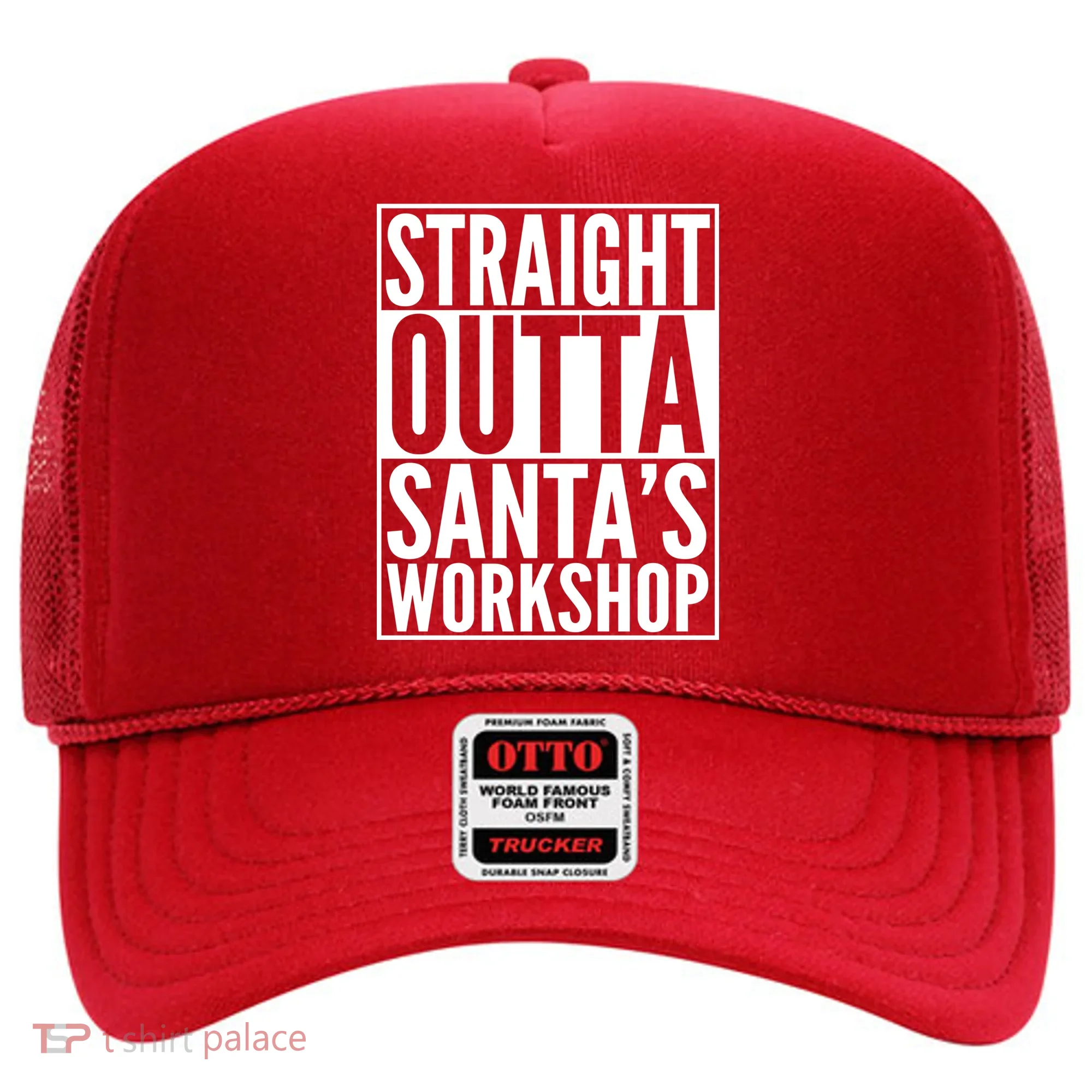 Christmas Straight Outta Santa's Workshop Hat