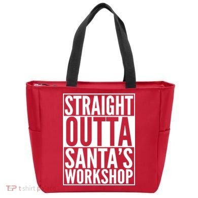 Christmas Straight Outta Santa's Workshop Tote Bag