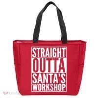 Christmas Straight Outta Santa's Workshop Tote Bag thumb 0