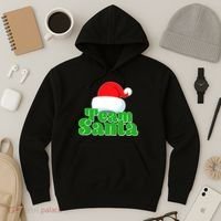 Christmas Team Santa Hoodie thumb 3