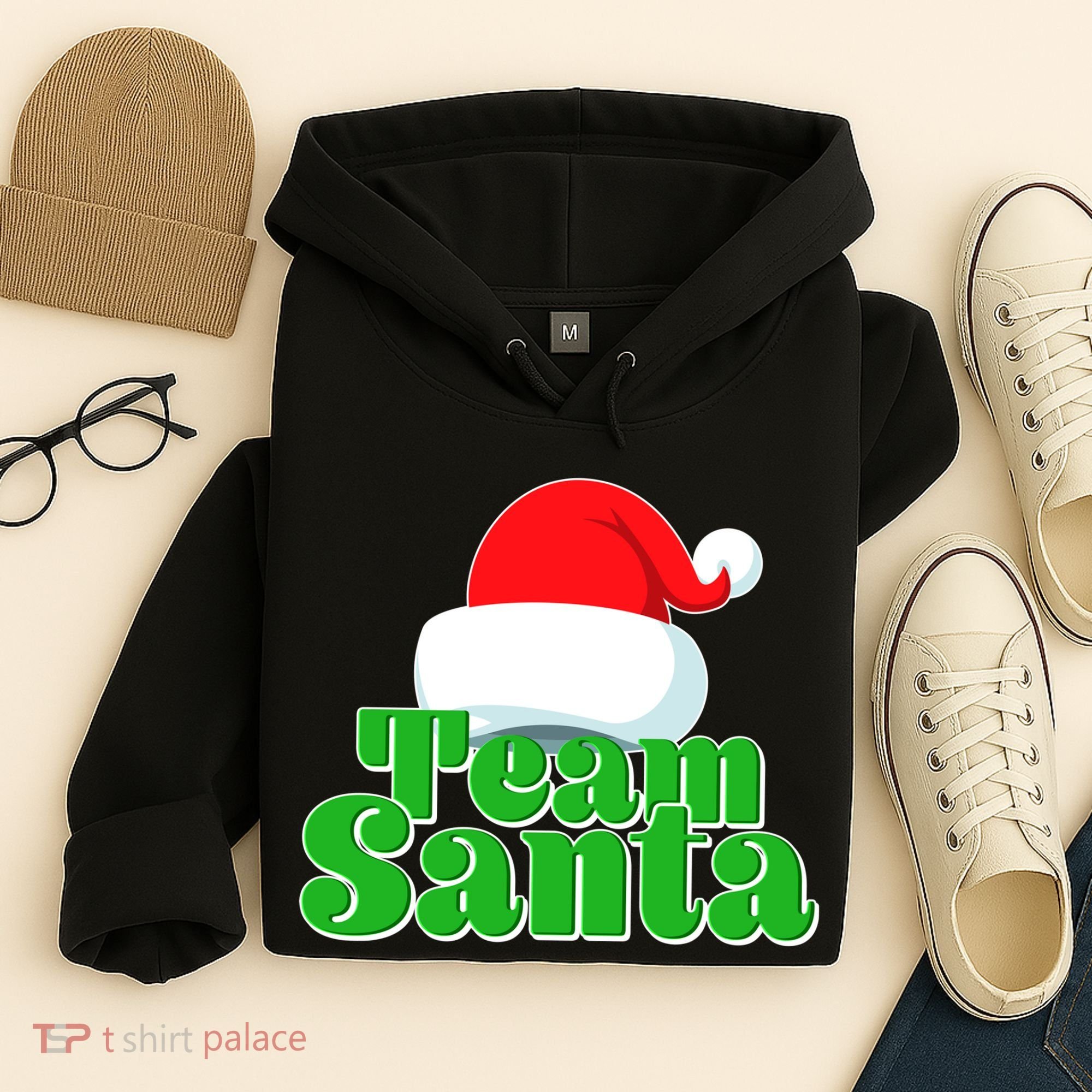Christmas Team Santa Hoodie