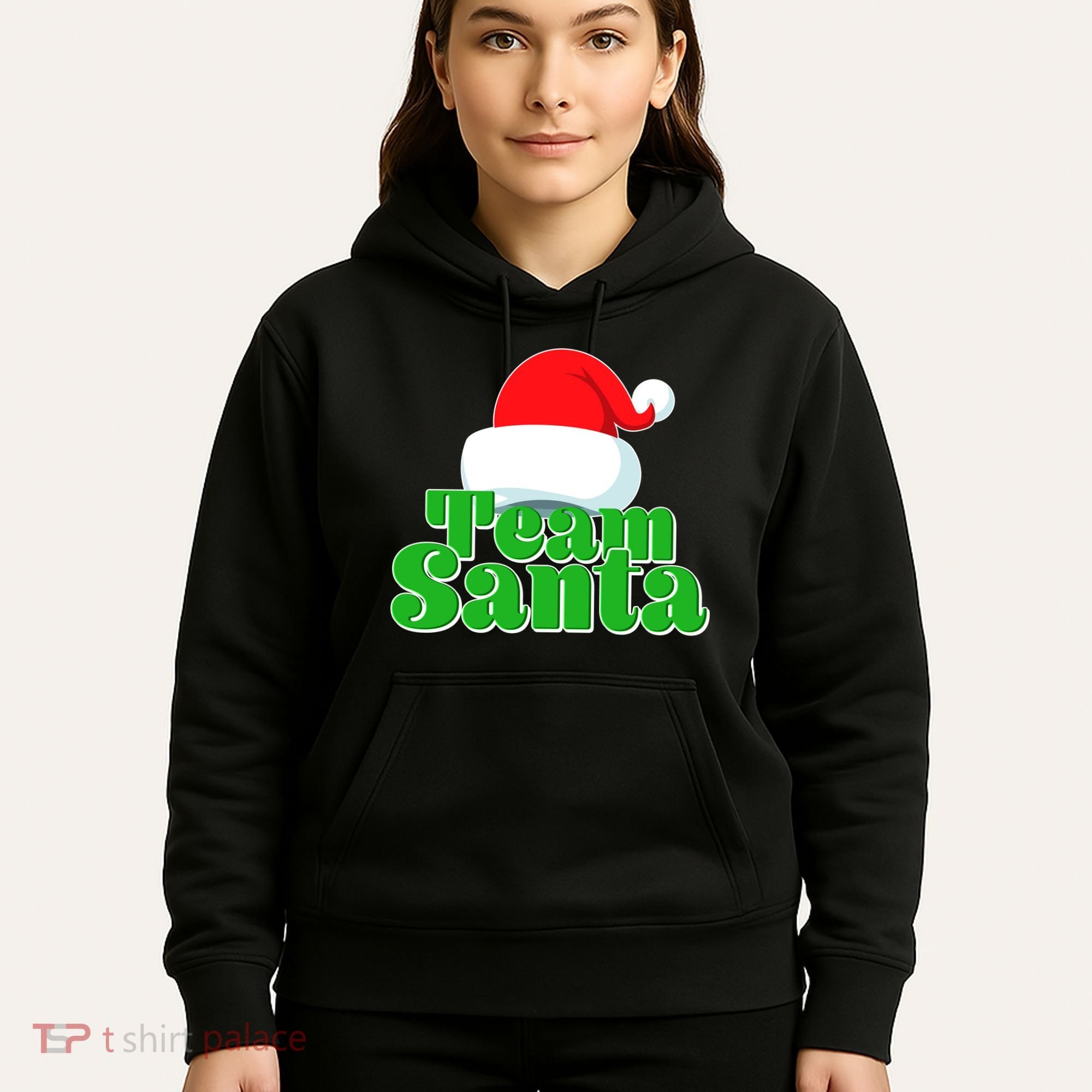Christmas Team Santa Hoodie